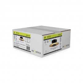 Mantra, Mantra Aplique LED 8w 3000k Orion Negro-oro 8124