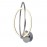 Aplique Led Ocellis Cromo 814010