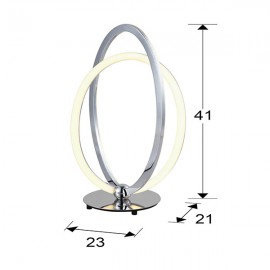 Schuller, Sobremesa Led Ocellis Cromo 814133