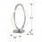 Sobremesa Led Ocellis Cromo 814133