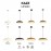 Mantra Colgante 6 Luces Kazz Madera 8142
