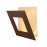 Mantra Aplique LED 40w 3000k Dalia Corten -oro 8146