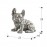 Figura Bull Frances Plata 816625