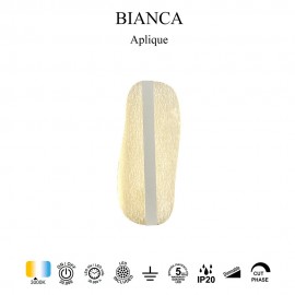Mantra, Mantra Aplique LED 15w 3000k Dimable Bianca Blanco 8211