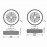 Mantra Plafon-ventilador LED Pequeño - Ratan Kilimanjaro Mini Ratan 8226