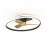 Mantra Plafon-ventilador LED - Negro - Madera Ocean Negra-madera 8236