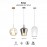 Mantra Colgante 1 Luz Elsa Cromo 8256