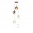 Mantra Colgante 5 Luces Elsa Oro 8259