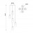 Mantra Colgante 5 Luces Nora Blanco- Madera 8275