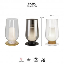 Mantra, Mantra Sobremesa Nora Blanco- Madera 8281