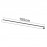 Mantra Carril Superficie 1m Negro Magneto Negro 8300