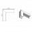 Mantra Conexion Sup en L Pared-pared Interna Negro Magneto Negro 8305