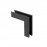 Mantra Conexion Sup en L Pared-pared Externa Negro Magneto Negro 8306