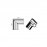 Mantra Conexion Empotrar en L Pared-pared Interna Negro Magneto Negro 8310