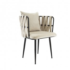 Schuller, Butaca Ventura negro blanco 835640