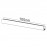 Mantra Carril Superficie 1m Negro Magneto Negro 8371