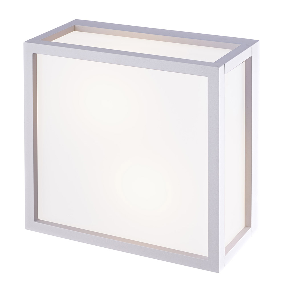 Mantra, Mantra Plafon Exterior E27 2 Luces Ip65 Utah Blanco 8379