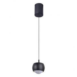 Mantra Colgante 1 Luz Roller Negro 8406
