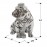 Figura Mediano Bull Dog Cromo 841207