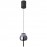 Mantra Colgante 1 Luz Roller Negro-cromo 8412