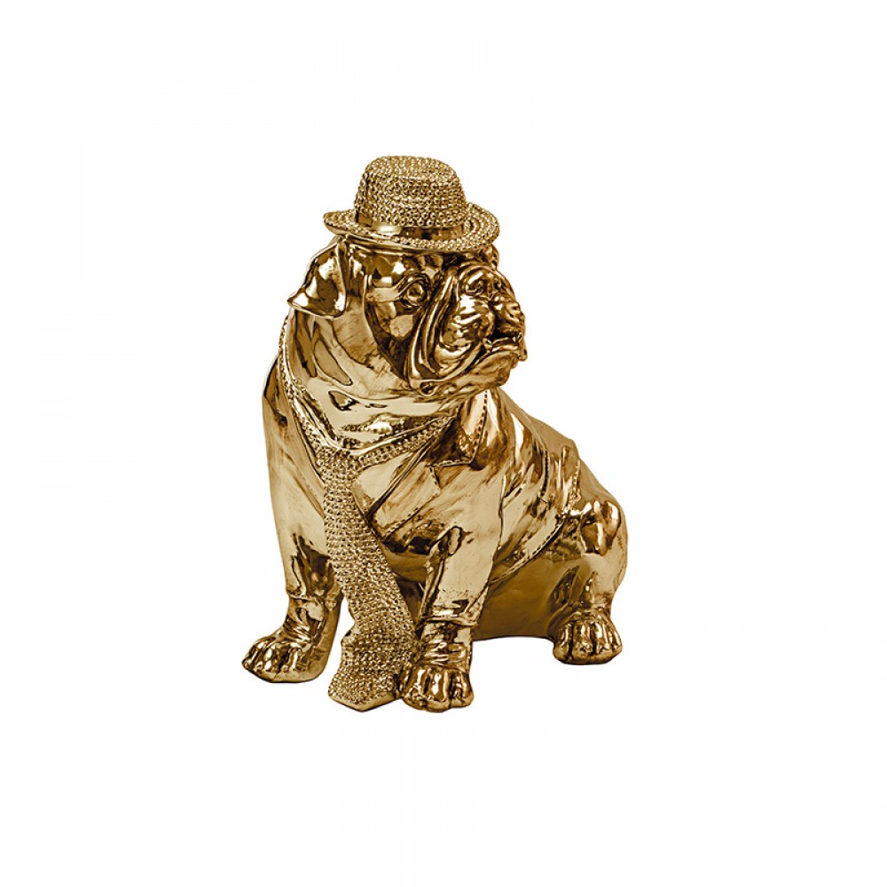 Schuller, Figura Bull Dog Oro 841368