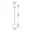 Mantra Colgante LED 10w 3000k Superficie Negro Kilda Negro 8439