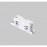 Mantra Conector Intermedio Recto Blanco Carriles Trifasicos Eco Blanco 8557