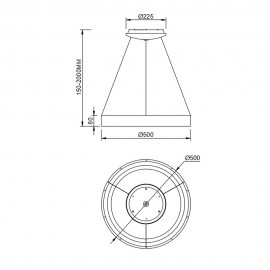Mantra, Mantra Lampara LED Dimable Niseko Ii Blanco 8570