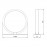 Mantra Sobremesa LED 8w 3000k Mediano Kitesurf Blanco 8598