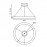 Mantra Colgante LED Dimable Niseko Ii Oro 8647