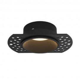 Mantra Empotrable Lances Negro 8665