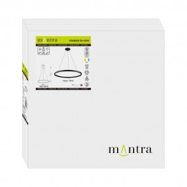 Mantra, Mantra Colgante LED 60-20w Riumar Negro 8676