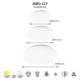 Mantra, Mantra Plafon LED Zero Cct Blanco 8694