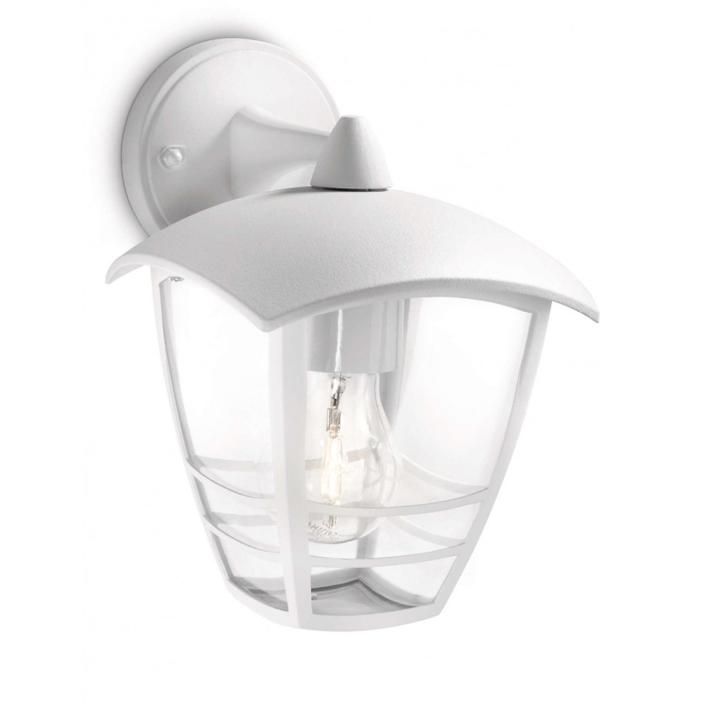 Philips, Aplique exterior Aluminio Creek Blanco 153813116