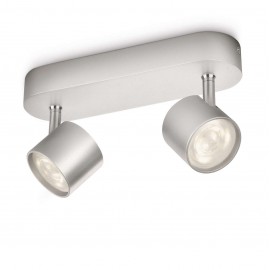 Focos 2 LED Star Aluminio 562424816