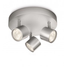 Focos 3 LED Star Aluminio 562434816