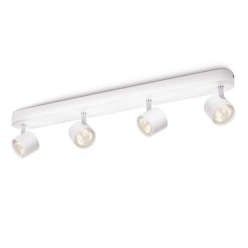 Philips, Focos 4 LED Star Blanco 562443116