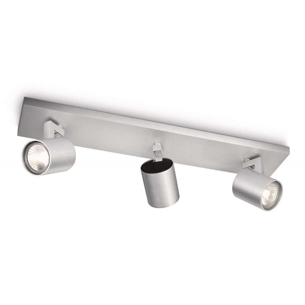 Philips, Foco 3 GU10 Runner Aluminio 530934812
