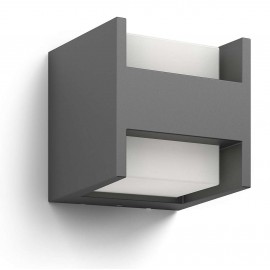 Aplique LED exterior 9W aluminio Arbour Antracita 164599316