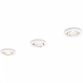 Enif Recessed White 3X50W 230V