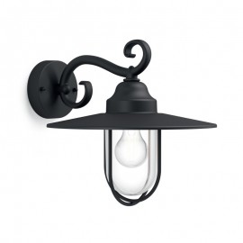Philips, Aplique Exterior aluminio Pasture Negro 1627030PN