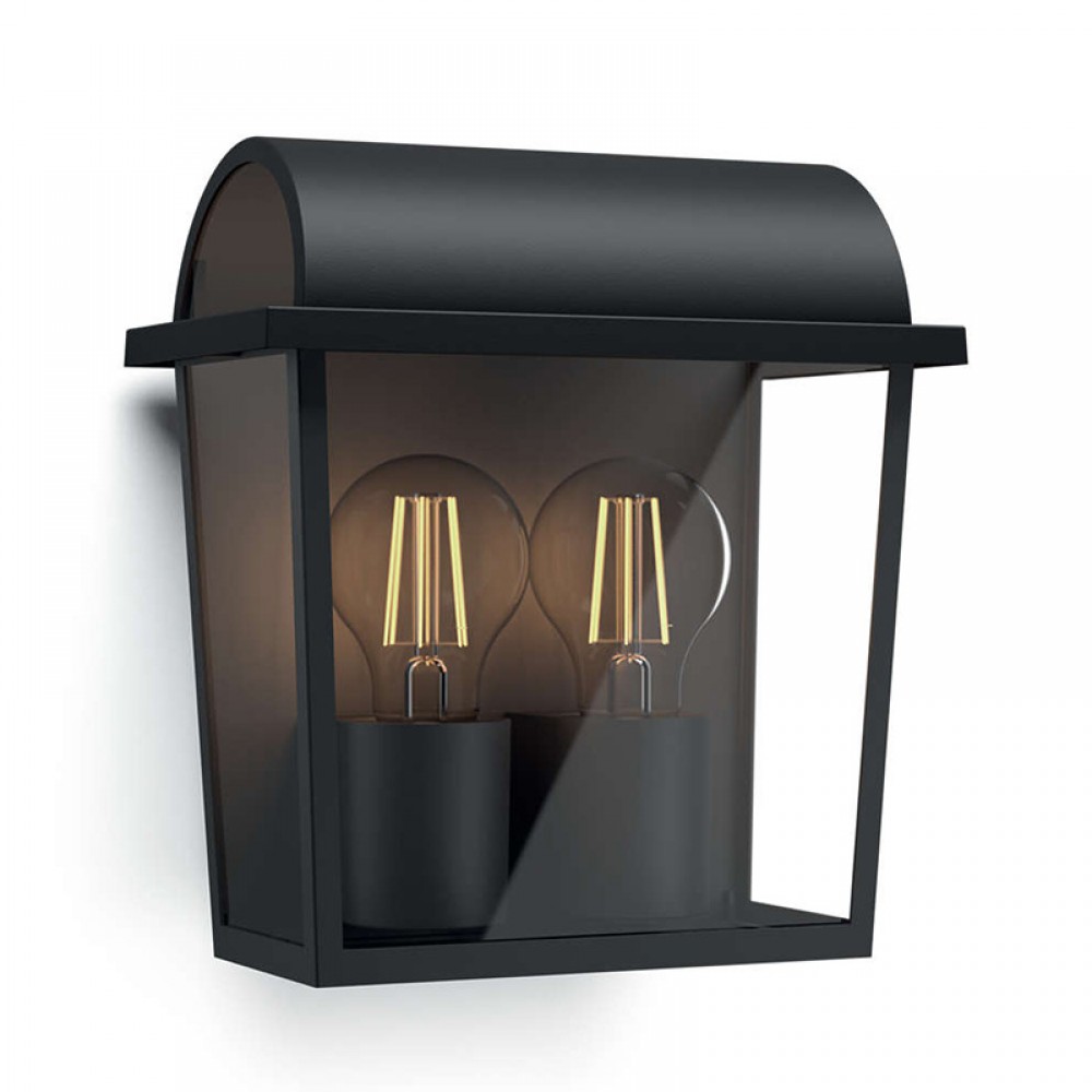 Philips, Aplique exterior aluminio Harvest Negro 1723530PN