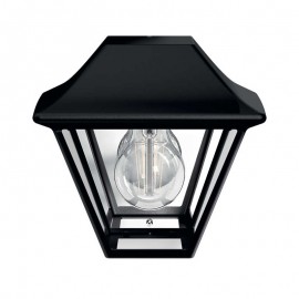 Aplique exterior aluminio Alpenglow Negro 1649430PN