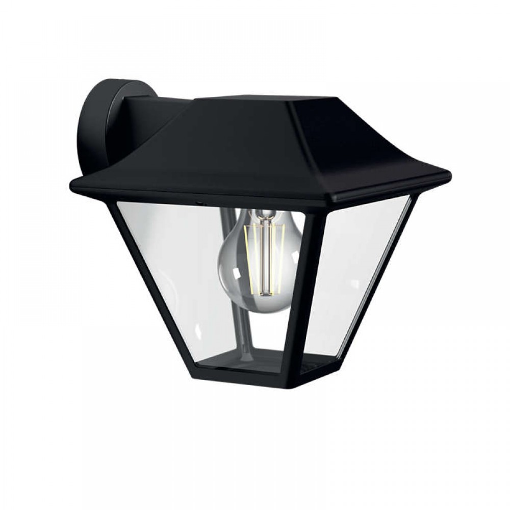 Philips, Aplique exterior aluminio Alpenglow Negro 1649530PN