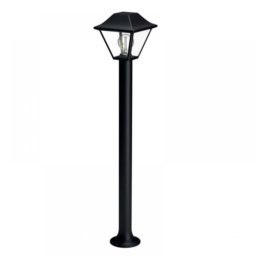 Philips, Pedestal exterior aluminio Alpenglow Negro 1649730PN