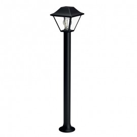 Pedestal exterior aluminio Alpenglow Negro 1649730PN