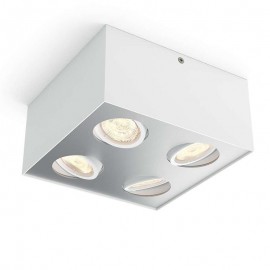 Foco 4 LED 4,5W Box Blanco Dimable 5049431P0
