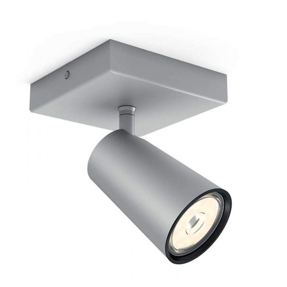 Philips, Foco 1 Gu10 LED Paisley Aluminio 5057148PN