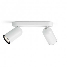 Foco 2 Gu10 LED Pongee Blanco 5058231PN
