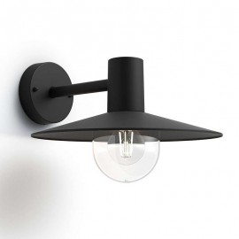 Philips, Aplique Exterior Skua Negro 1738230PN